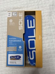 SOLE Performance Thick Insoles Heat Moldable Size 9 Men 11 Women New in Box