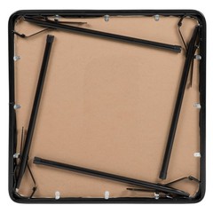 Flash Furniture Mindy Folding Kids Table Vinyl Padded Top Childrens Square
