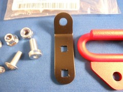 Thomashilfen Hercules Small Special Needs Car Seat Upper Belt Guide Kit Red