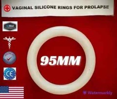 95 mm STERILIZED Pessary Ring Silicone Pessaries Pelvic Organ Uterine Prolapse