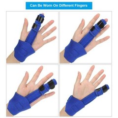 Adjustable Trigger Finger Splint Support Brace Fracture Recovery Fix Relief Pain