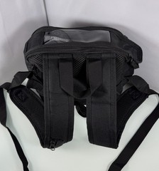 O2Totes Rhythm P2 Black Backpack Travel Bag with Padded Straps & Accessory Space
