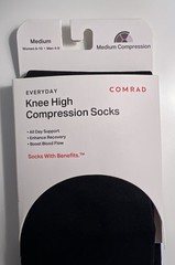 Comrad Knee High Everyday Medium Compression Socks Women 6-10 / Men 4-9
