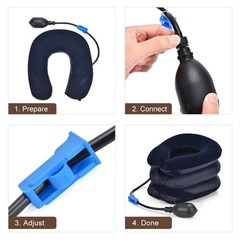 Neck Decompression – Cervical Neck Traction Device Stretcher Neck Pain Relief