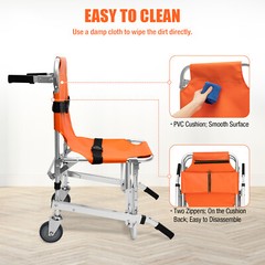 Foldable Stair Chair Portable Climbing Wheelchair Stair Chair Load 159kg/350.5lb