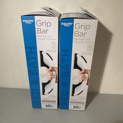 Grip Bars Balance For Shower And Tub 11.56” W, 3.75” D, 3.5” H. New In Box, Two