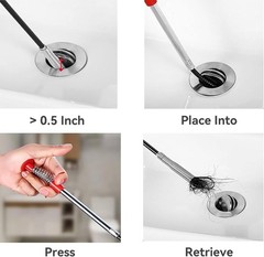 Flexible Claw Grabber Tool Pick up Snakes 63 Inch Reacher Grabber 4 Mechanical F