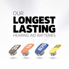 48 x Energizer 312 Size Hearing aid batteries Zinc air 1.4V PR41 cells MF PK8