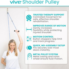 Vive Shoulder Pulley for Physical Therapy – Rotator Cuff Pain Pulley System – ov