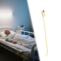 16# 18# 2 Chamber Latex Catheter Sterilized Urethral Catheter Urinary Catheter-