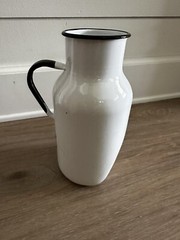 Vintage U.S. Military Quality Enamel Ware Male Urinal NIB