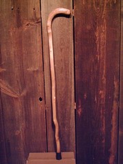 walking stick cane natural grown ROOT HANDLE for average size hands MADE IN USA