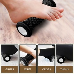 Foot Massager Roller – Portable Black