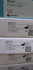 BUNDLE DEAL! 5BOXES Coloplast Brava Protective Sheets 6”x6”,5pcs Per Box #032155