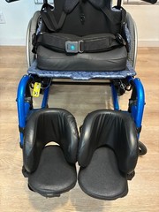 Quickie IRIS Tilt-in-Space Wheelchair 19×19 Frame 300lb Cap Sunrise Medical Blue