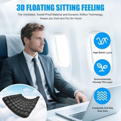 Sondor Travel Cushion, Inflatable seat Cushion, Suitable for Airplane Seats,