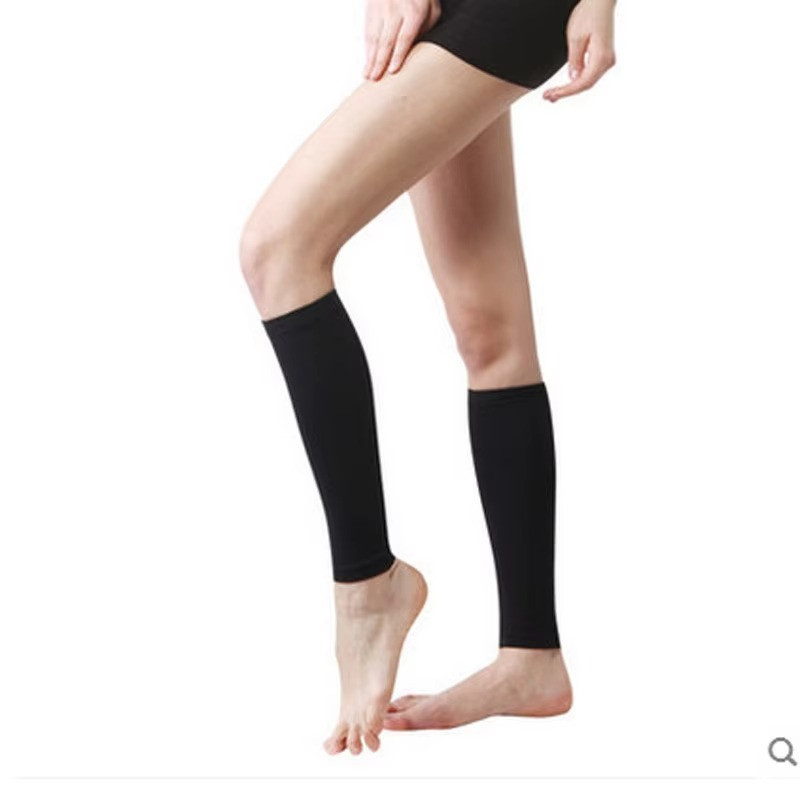 2x Calf Sleeves Leg Support Compression Socks Running Shin Splint Varicose Veins