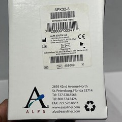 ALPS SFK-Extreme Sleeve Fabric SFK32-3 New In Packaging!
