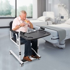 Hydraulic Patient Lift Transfer Chair for Home, 330.7 Lbs Transfer Nursing Chair
