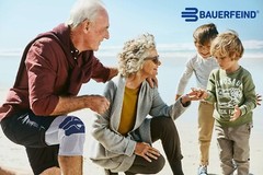 Bauerfeind GenuTrain A3 Size 4 Right Advanced Knee Joint Brace Support Patella