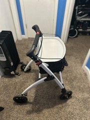 KMINA PRO Lightweight Rollator With Storage And Tray