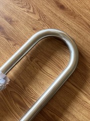 Glacier Bay 24 in. Swing-Up Grab Bar Corrosion Resistant Brushed Stainless Steel
