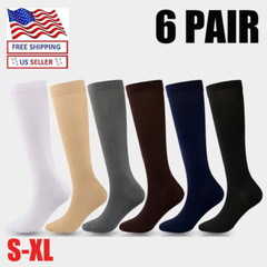 Compression Socks Multicolor Stockings Anti-embolism Opace Thin Knee High Socks