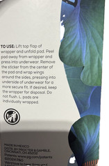 L. Ultra Thin Pads for Women, Organic Cotton Top Layer, Super , 42 ct