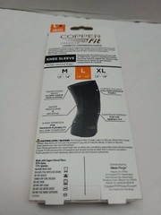 The Original Copper Fit Infused Compression Knee Sleeve Unisex L