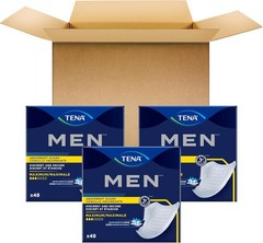 Maximum Absorbency Male Incontinence Guards 144ct Bulk Pack for Men