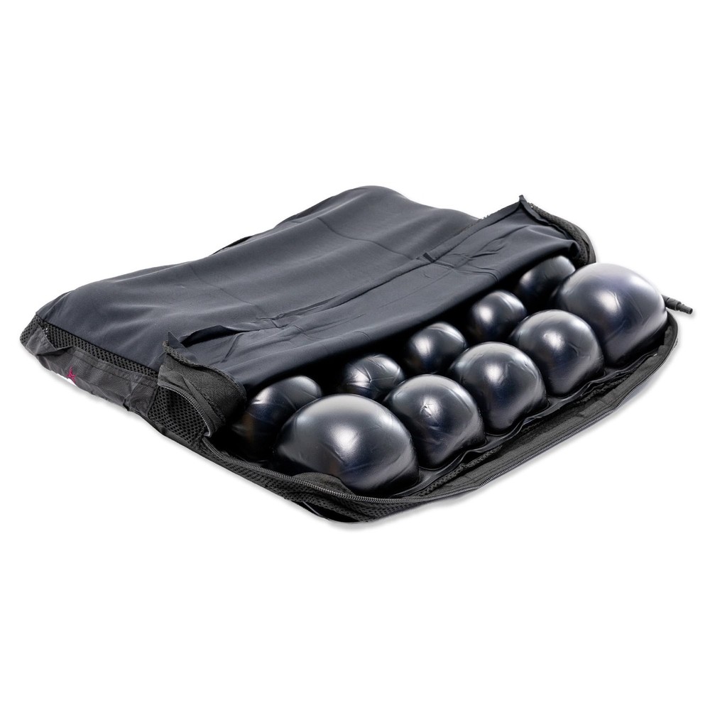 Roho Mosaic Seat Cushion 20 inches x 18 inches Inflatable Air Cell Black Used