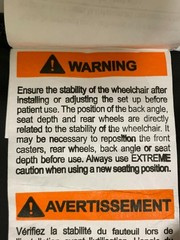 FUTURE PRISM SUPREME II MOBILITY WHEELCHAIR WATERPROOF INCONTINENCE COVER 20″