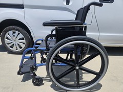 NEW – QUICKIE QXI folding WHEELCHAIR 16″ X 16″ Used 16″x16″ Transit