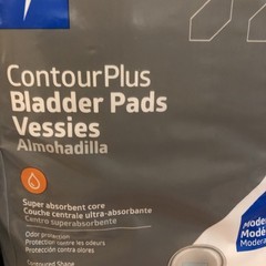 9-28 Count NEW Medline Contour Plus Bladder Pads Moderate Unisex