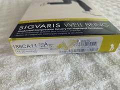 Sigvaris Well Being 186 Men’s Casual Cotton 15-20 Knee High Compression Socks