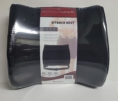 Core Products 400 Black Standard Sitback Rest Comfort For Sitting Driving.