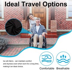 Catheter Leg Bag Holder, Ultra-Soft Fabric Comfortable & Breathable, Catheter…
