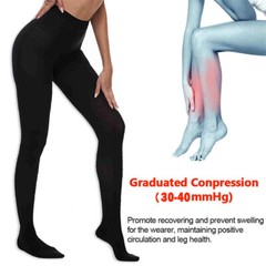 Therapy 30-40 mmHg Firm Support Compression Tights Pantyhose Stockings Socks