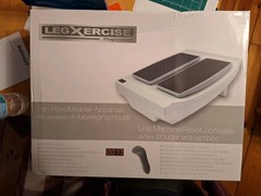 LegXercise Pro LEGX‑012 Motorized Leg Activator Machine w/ Remote New