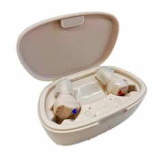 LINNER SATURN CIC RECHARGEABLE OTC HEARING AID, NOISE, F703A – BEIGE
