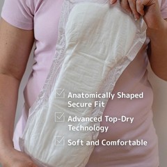 Maternity Pads for Postpartum and After-Delivery Incontinence, Super Absorpti…