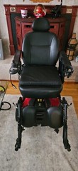 Jazzy Select Elite Power Chair Red. Mint condition, barely used. New battery