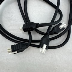 Quantum Q-Logic Wheelchair 40 Inch Cable 6-Pin Power Chair Set of 2 Cables