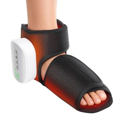 Foot Vibration Revive Massager 4 Intensity Heated & 3 Massage Modes Pain Relief