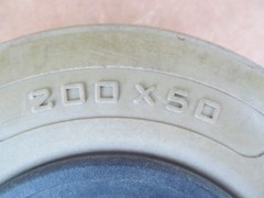 Hoveround Teknique XHD Electric mobility scooter parts: 4 rear caster wheels