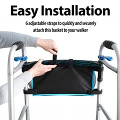 Top Glides Walker Basket