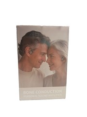Aurimi Bone Conduction Open Ear Hearing Amplifier BTE Black Fits Both Ears