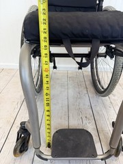 Tilite ZRA TITANIUM Ultralight 15”x18” Adj Depth Rigid Wheelchair Spinergy