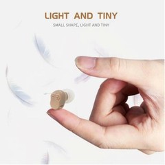 JINGHAO Hearing Aids Amplifier Invisible Small Sound Voice Enhancer Binaural US