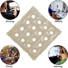 Durable Lightweight Air Cushion 19″ for Home & Office – Ideal for Long Sitting!